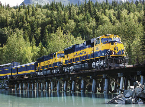 alaska railroad coastal classic train