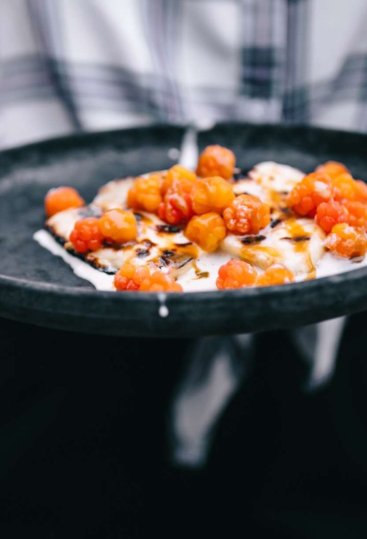 arctic europe food cloudberry dish lmb