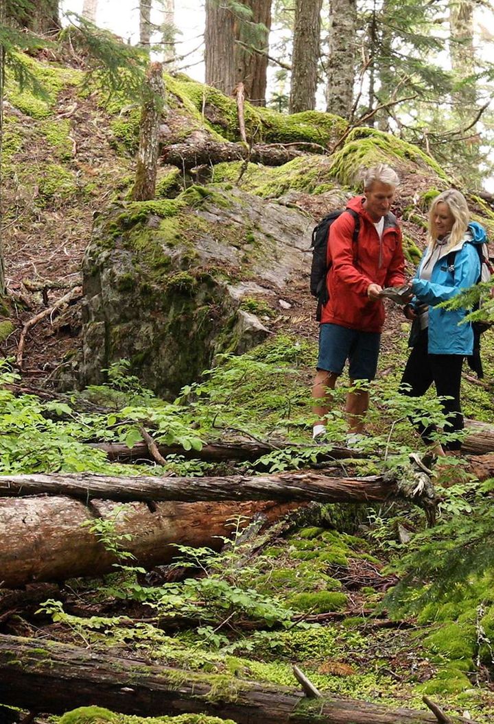 Hiking near Whistler