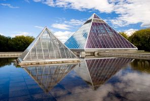 canada alberta edmonton glass pyramids istk