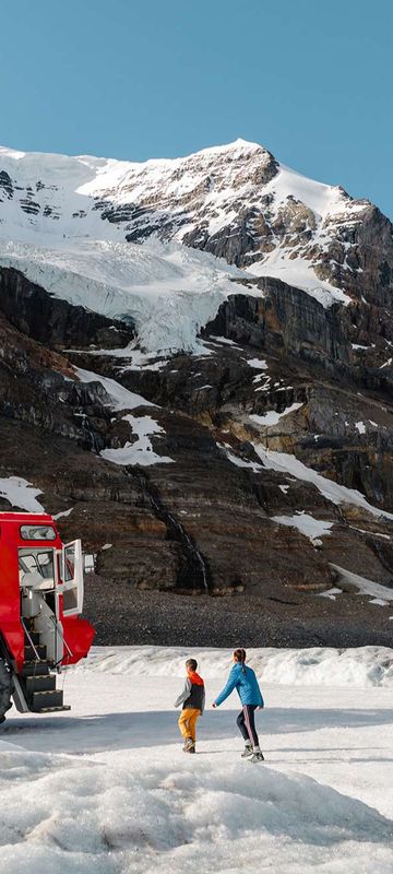 canada alberta family share icefields explorer experience ta