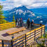 Views over Banff from Sulphur Mountain