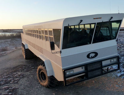 canada churchill polar rover on tundra