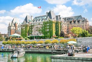 canada inner harbour victoria vancouver island bc istk