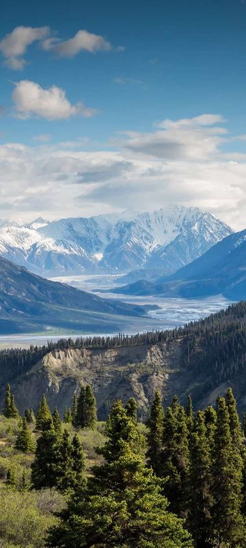 canada view over kluane national park yukon by kalen emsley