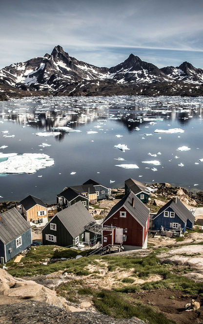 east greenland summer in tasiilaq vg