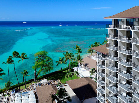 halekulani bedroom view