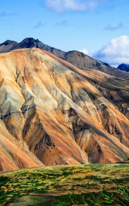 iceland highlands landmannalaugar view istk