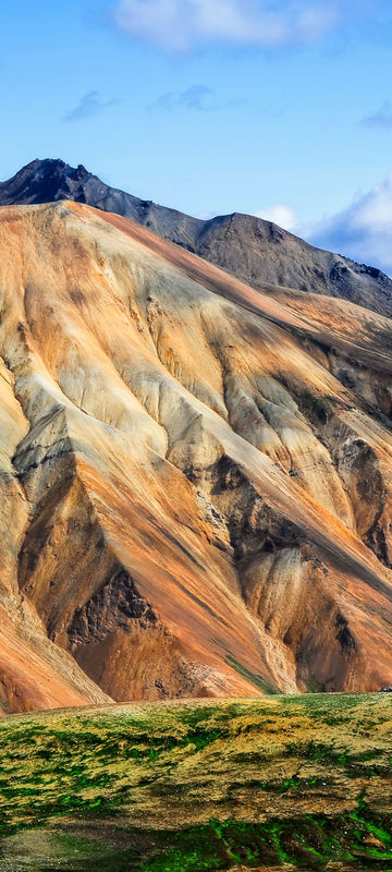 iceland highlands landmannalaugar view istk