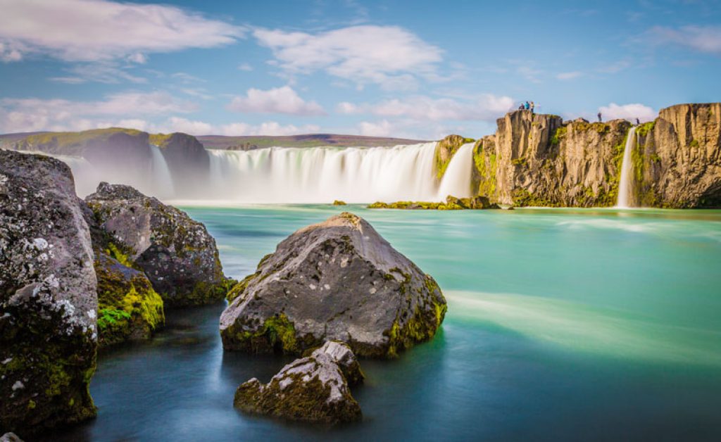 iceland north east godafoss summer do