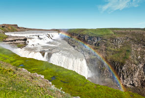 iceland south west gullfoss rainbow istk