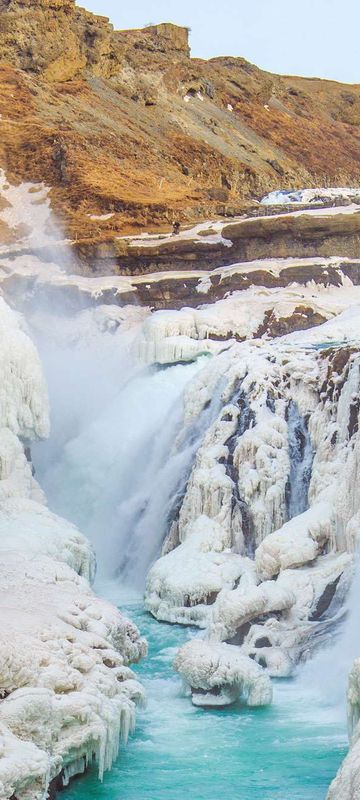 iceland south west gullfoss winter photographer istk