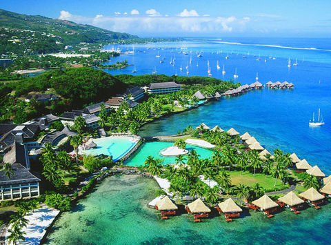 intercontinental resort tahiti exterior