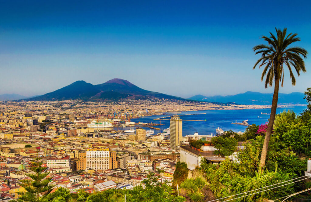 italy naples vesuvius