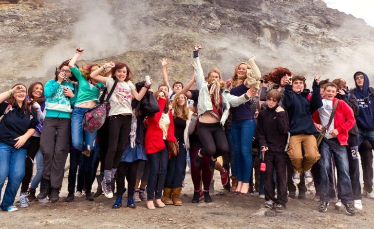 Italy Students Group Solfatara