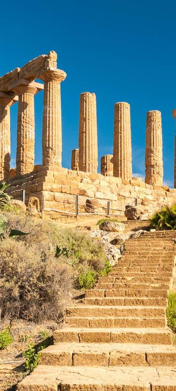 italy temple of juno agrigento sicily istk