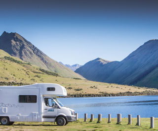 new zealand queenstown maui motorhome parked