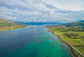 northern norway sortland view in vesteralen istk