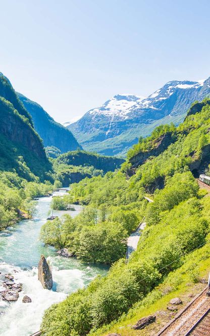 norway fjords flam railway signature shot vflm sh