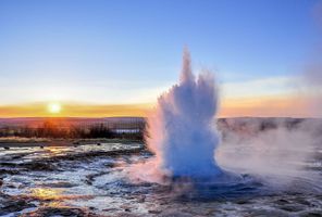 south west iceland strokkur at geysir istk