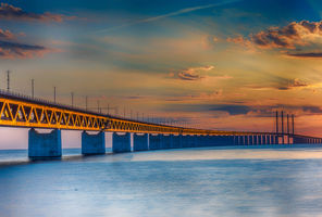 sweden oresund bridge from malmo istk