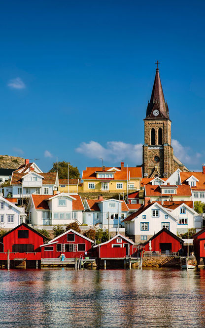 west sweden fjallbacka church view istk