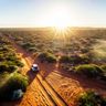 western australia francois peron national park outback road istk