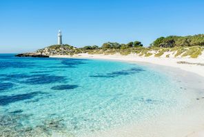 western australia pinky beach rottnest island astk