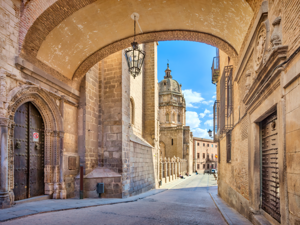 Picture of castle in Toledo